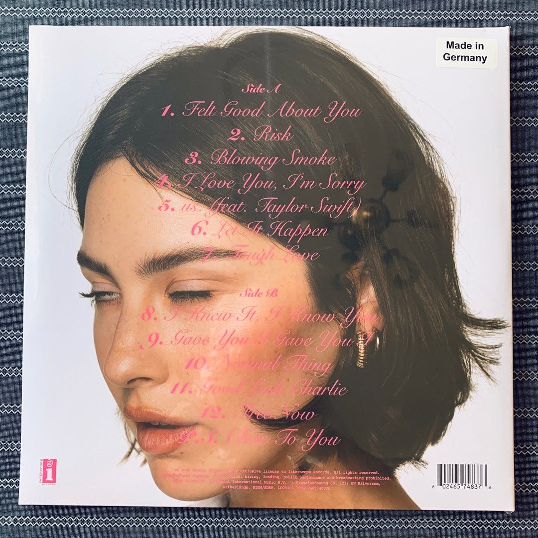 Grace Abrams Good Riddance 限定版 クリアビニール Grace Abrams Good Riddance 限定版 クリアビニール : Good