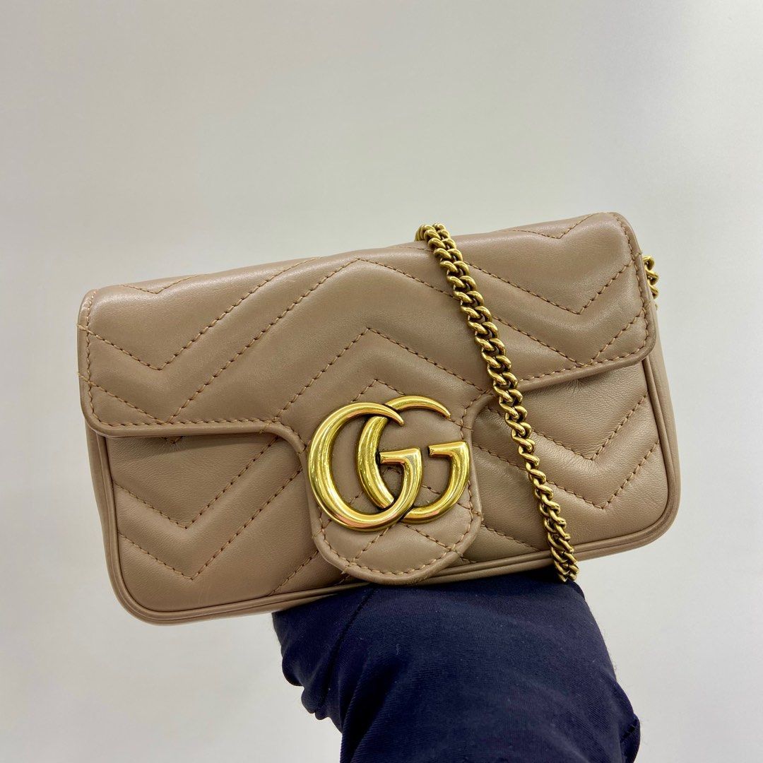 GUCCI 476433 SUPER MINI MARMONT SHOULDER BAG 247039806