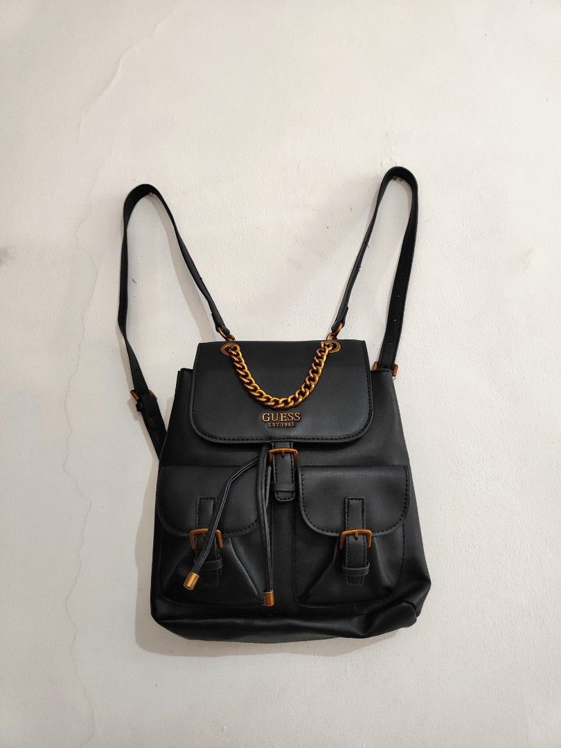 Guess Vintage Logo Print Backpack Women Logo Print Power Play