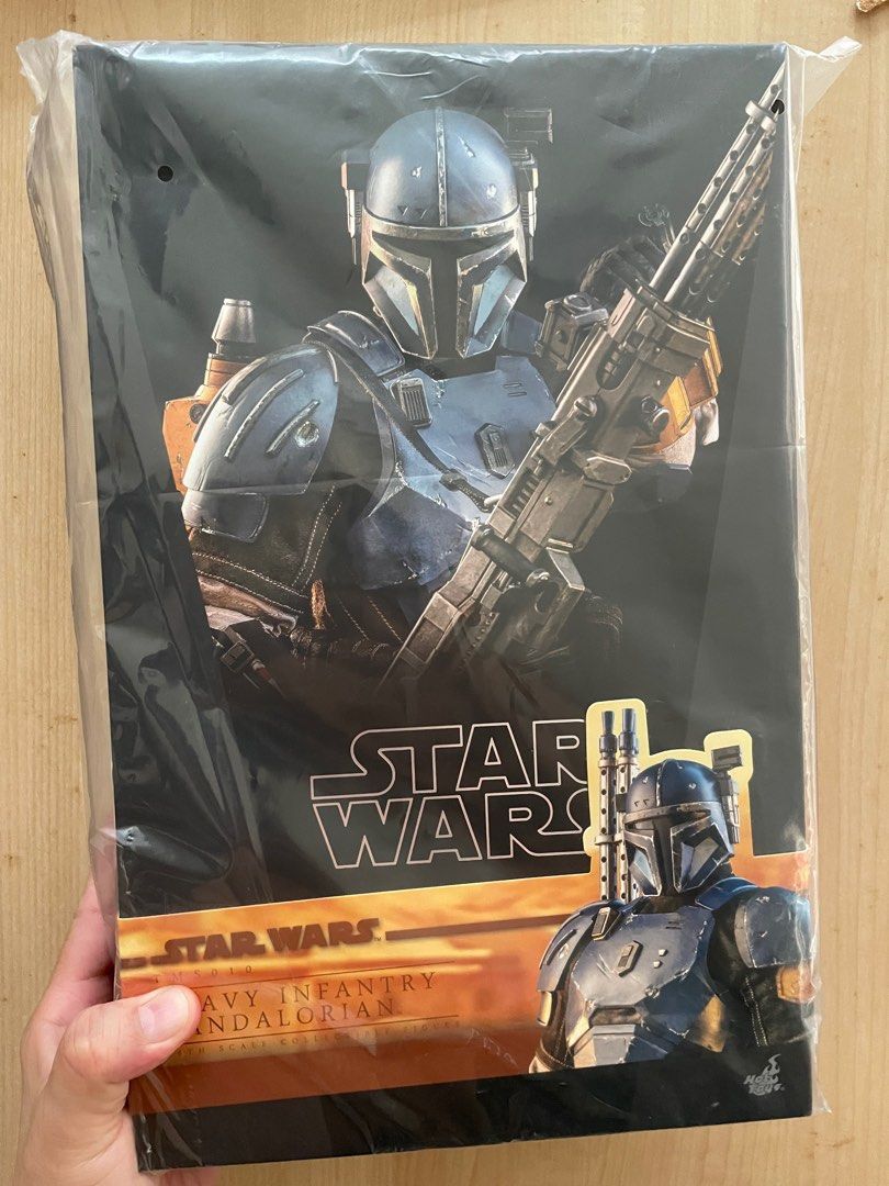 HOT TOYS STAR Wars Mandalorian Heavy Infantry Jet Pack lâche échelle 1