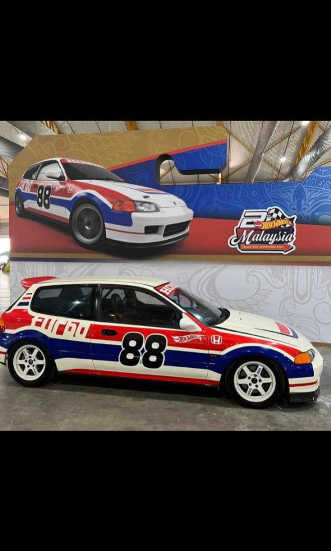 HOT WHEELS CONVENTION 2ND HONDA CIVIC EG, Hobbies & Toys
