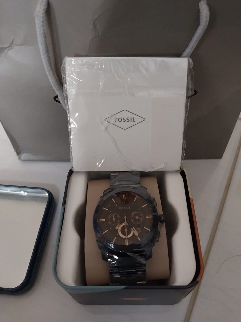 Jam Tangan Pria Fossil 4682 Fesyen Pria Jam Tangan di Carousell