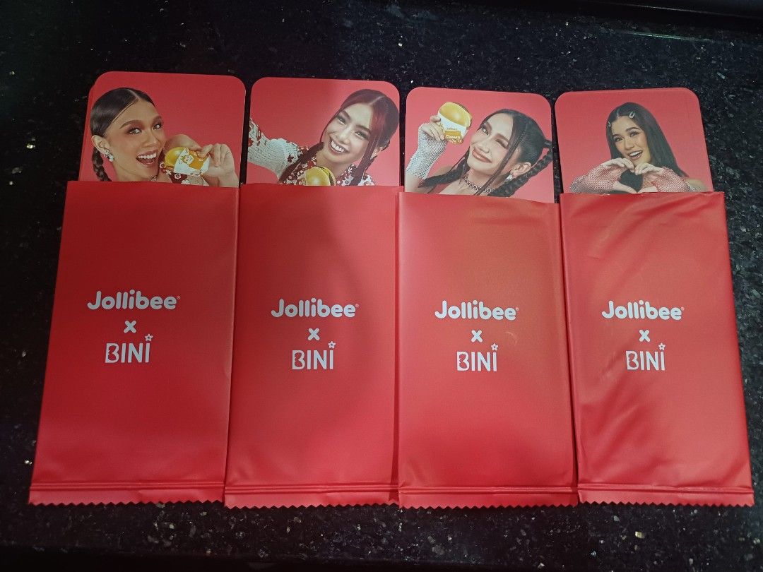 Jollibee x Bini Photocards, Hobbies & Toys, Memorabilia & Collectibles ...