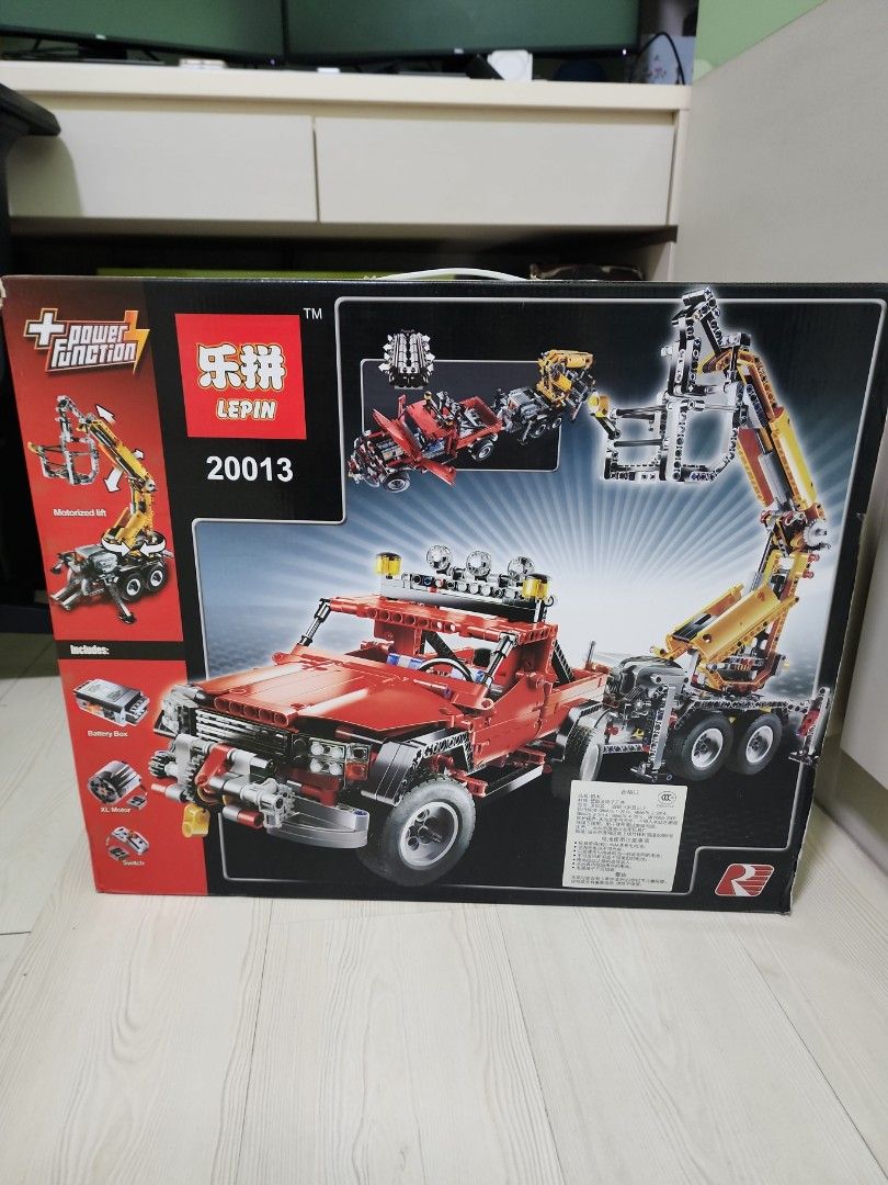 Lepin 20013 Technician Crane Truck Hobbies Toys Toys Games on Carousell