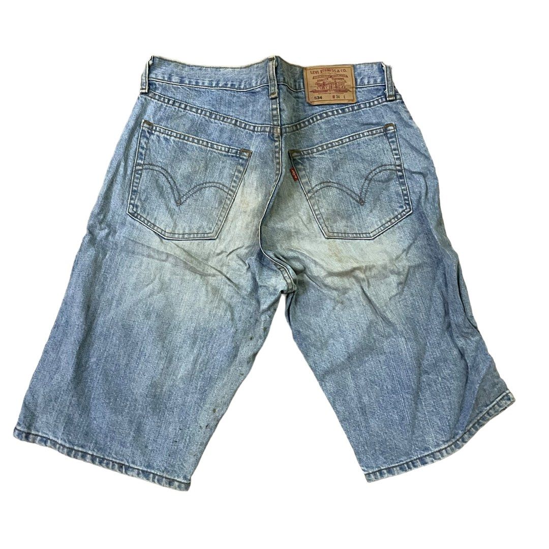 levis 534 short pants Men s Fashion Bottoms Jeans on Carousell