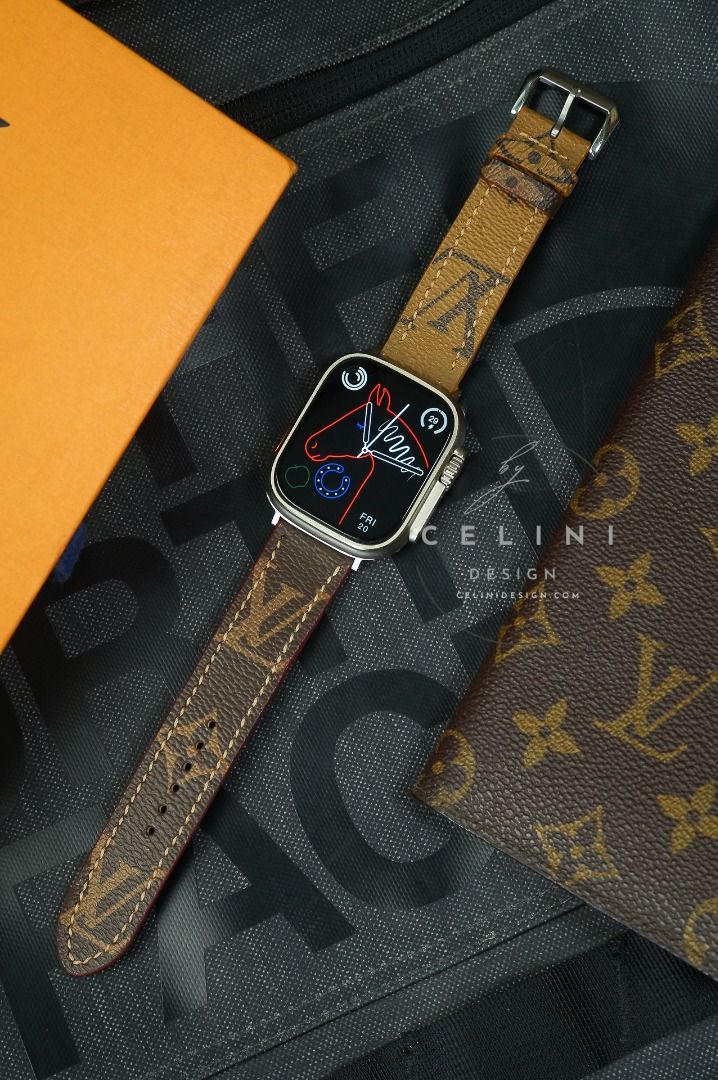 Refurbished louis vuitton apple watch band deals