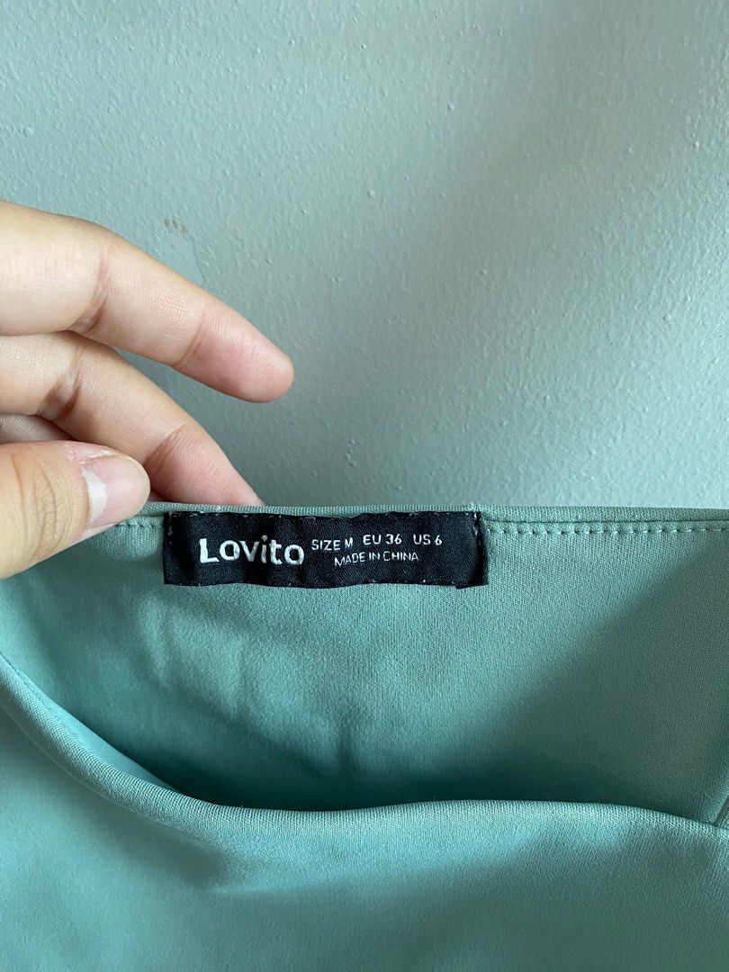Lovito crop top (Category: Sleeveless) located in Quezon City. Submitted by vanirish (Listing ID 1317270199, Image 2). Description: Lightly used. Can show pic when worn.