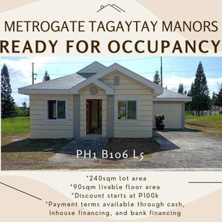 Metrogate Tagaytay Estate,Centara and Manors