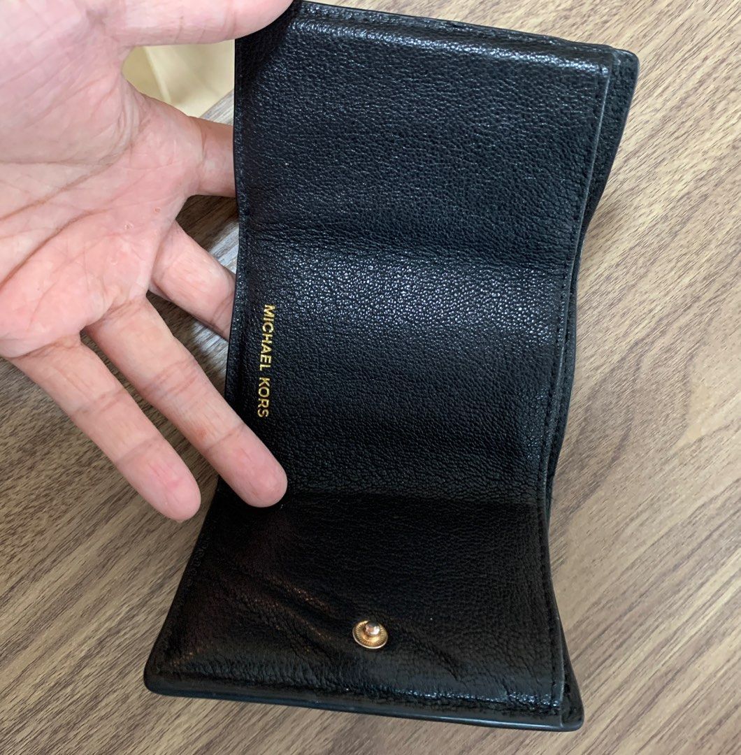 Michael Kors MK Small Purse Wallet black Carousell