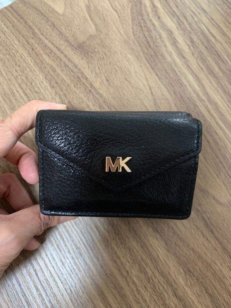 Michael Kors MK Small Purse Wallet black Carousell