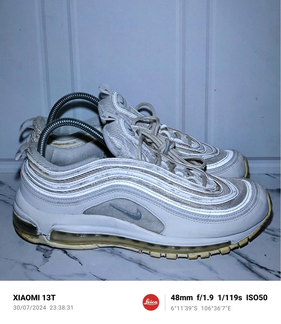 Nike Men s Air Max 97 Running Sneakers from Finish Line size 42.5