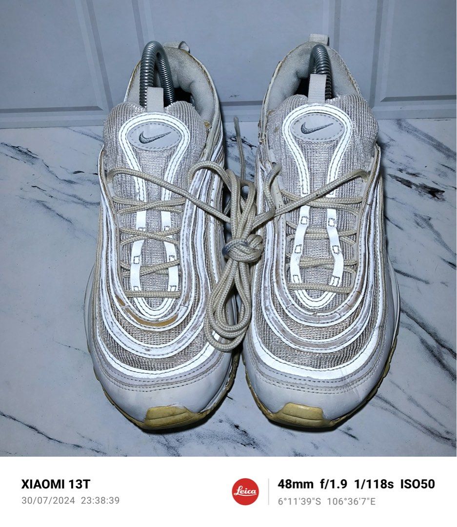 Nike Men s Air Max 97 Running Sneakers from Finish Line size 42.5