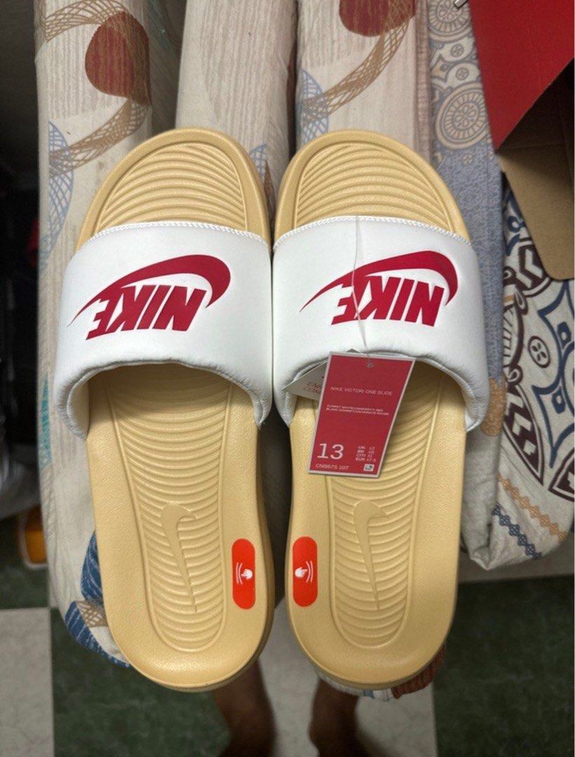 Nike Men s Victori One Slides Men s Fashion Footwear Flipflops and Slides on Carousell