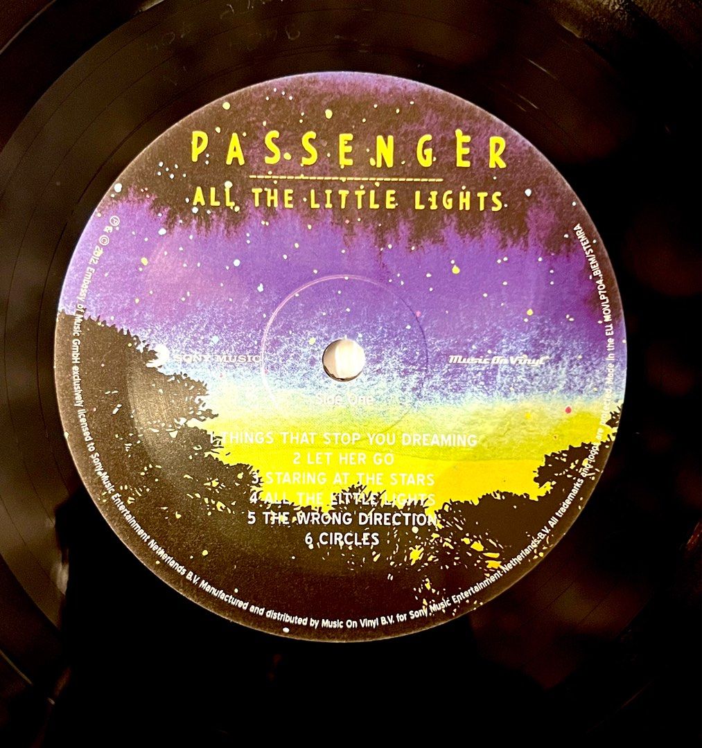 Passenger All the Little Lights (Music on Vinyl 2012 EU Press