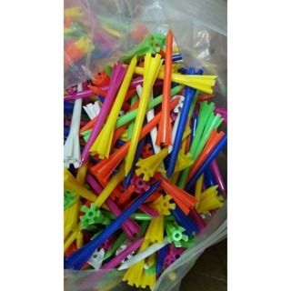 PGM Plastic Golf Tees (Category: Golf) located in Quezon City. Submitted by whizdepot (Listing ID 1317232819, Image 3). Description: PGM Golf Tee Plastic. Height: 83mm, 70mm, 38mm Package includes set of 5 pcs per order Material: Plastic High Quality Color: Blue, green, white, yellow, Pink, Red, shipped randomly. *Quadrangular nail head design provides stability, durability, and reduced friction performance. *Sturdy and more resistant to impact. 