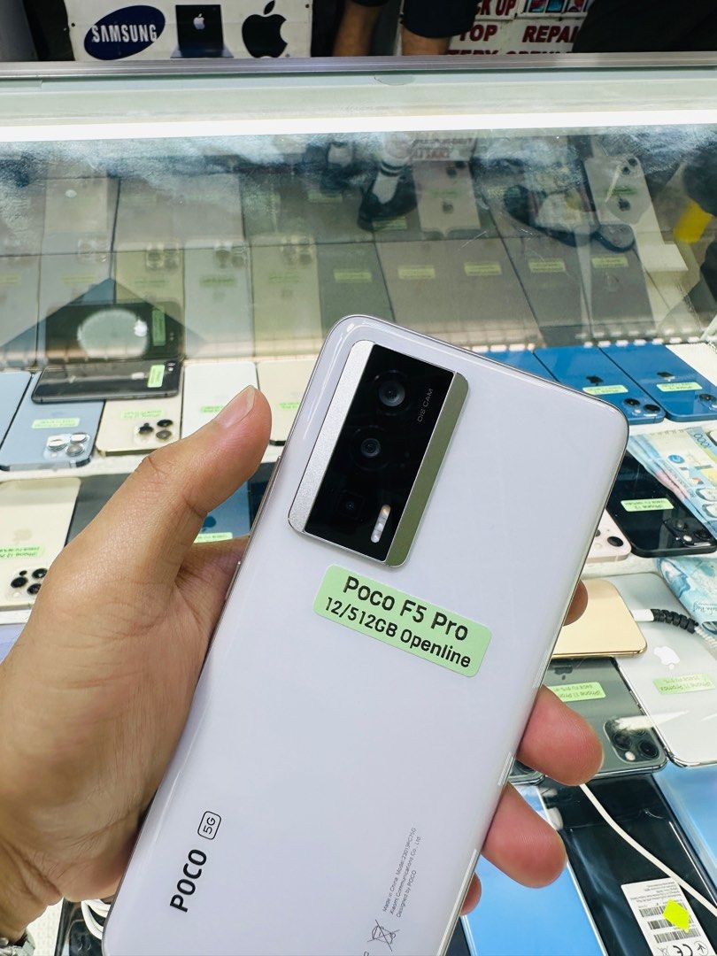 POCO F5 PRO 12/512GB OPENLINE (Category: Android Others) located in San Juan City. Submitted by Khalidmgdla08 (Listing ID 1317300944, Image 2). Description: REASON FOR SELLING: "BUY AND SELL" "OPEN FOR SWAP/TRADE" ➡️CASH ON DELIVERY "AROUND METRO MANILA" (EVEN SWAPPING)🛵🏠 ➡️We also ship nationwide but "Payment first policy" 📍 ➡️My physical store is in Greenhills Shopping Center, San Juan City 🤝❤️ ➡️We also accept Cash/Gcash/Banktransfer/Credi