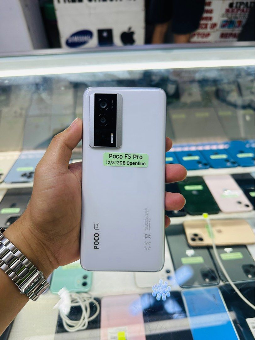 POCO F5 PRO 12/512GB OPENLINE (Category: Android Others) located in San Juan City. Submitted by Khalidmgdla08 (Listing ID 1317300944, Image 1). Description: REASON FOR SELLING: "BUY AND SELL" "OPEN FOR SWAP/TRADE" ➡️CASH ON DELIVERY "AROUND METRO MANILA" (EVEN SWAPPING)🛵🏠 ➡️We also ship nationwide but "Payment first policy" 📍 ➡️My physical store is in Greenhills Shopping Center, San Juan City 🤝❤️ ➡️We also accept Cash/Gcash/Banktransfer/Credi