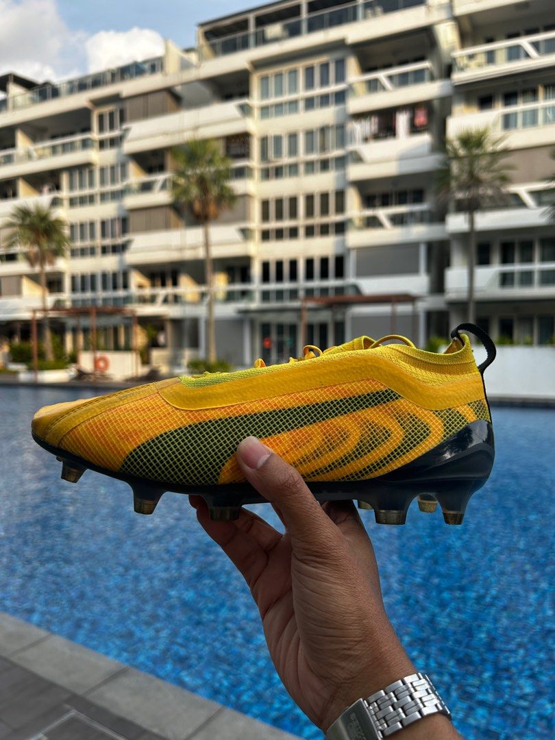 Puma FG AG Ultra Yellow Men s Fashion Footwear Boots on Carousell