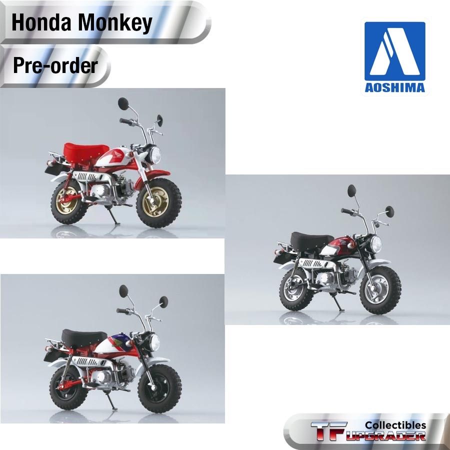 YCNXEB Miniatue Motocycle 1:12 Fo Honda Monkey 125 Alloy