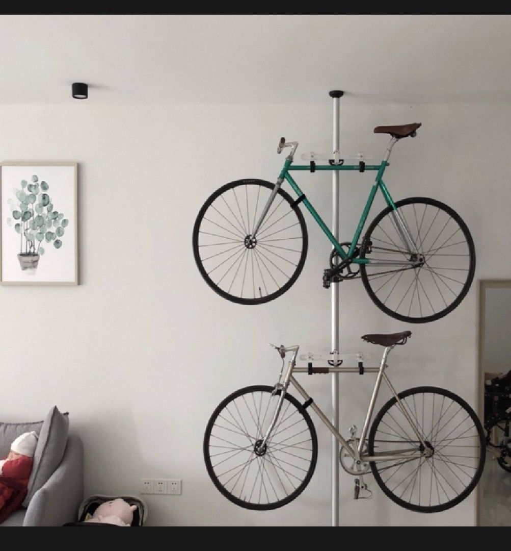 Bike rack pole 2025