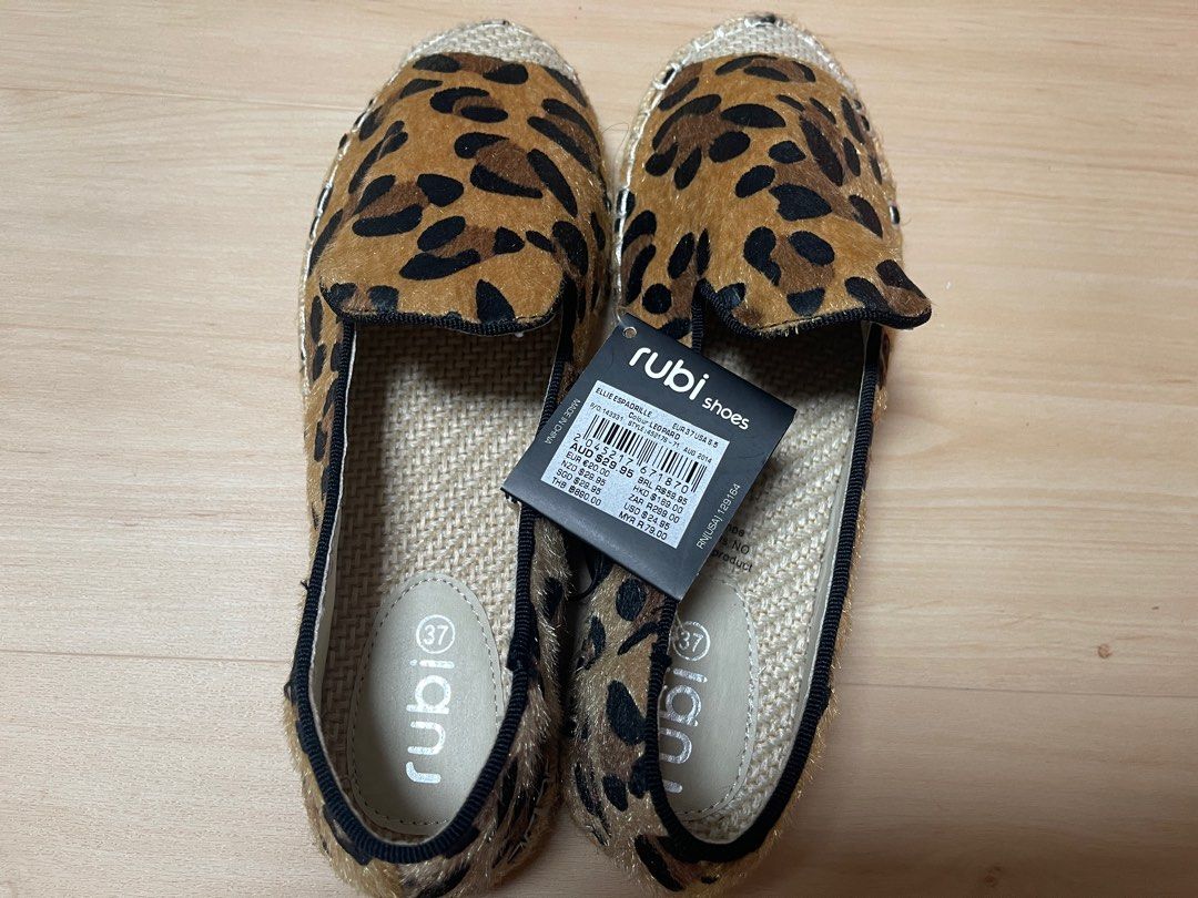 Rubi shoes ELLIE ESPADRILLE leaopard
