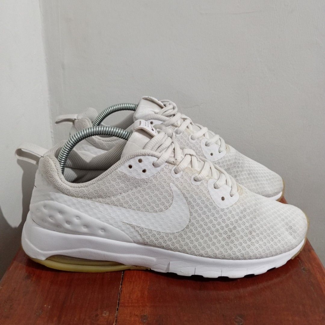 Sepatu Nike Air Max Full White Thrift Second Fesyen Pria Sepatu Sneakers di Carousell
