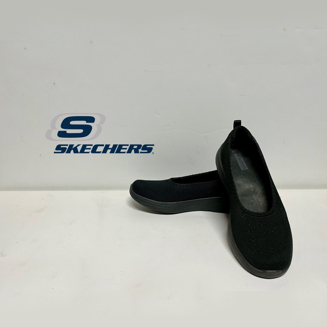 skechers goga max ballet flats