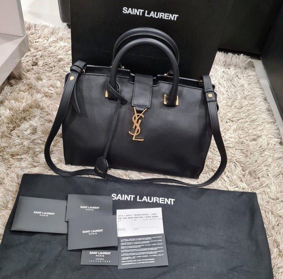 Ysl monogram cabas sale