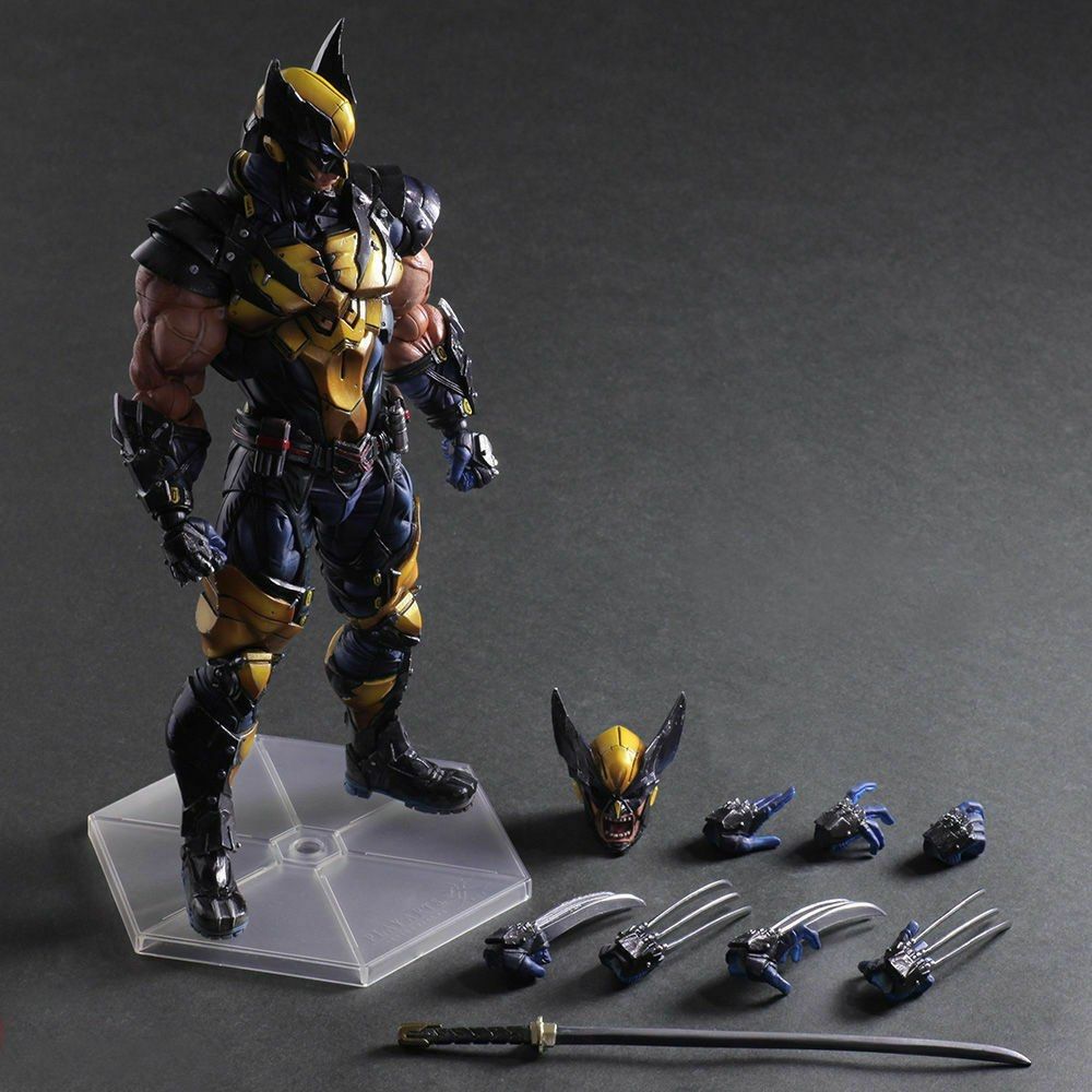 Square Enix Play Arts Kai 1/9 X-Men Wolverine Deadpool X-23