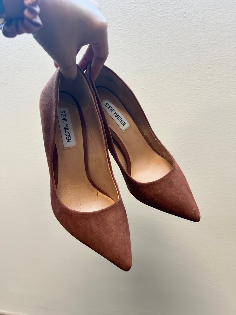 Steve madden nubuck heels hot sale