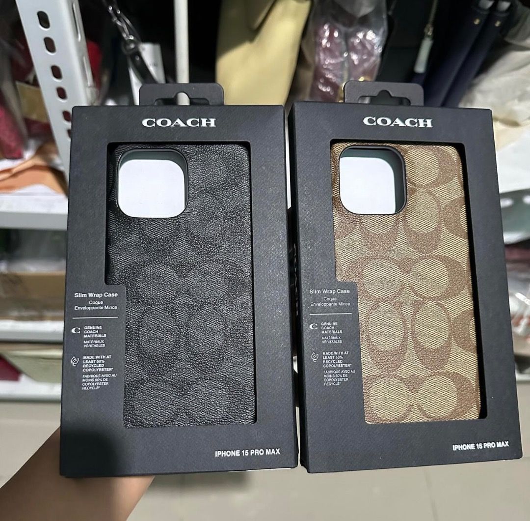 Stock Coach phone case 15 Promax, Luxury, Accessories on Carousell