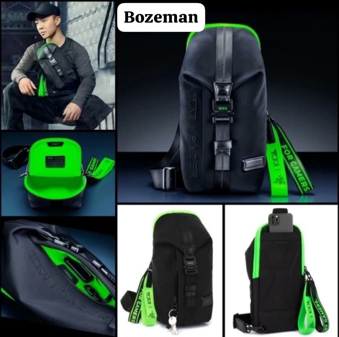 Gaming Razer Sling Bag Razer Tumi Bozeman TUMI RAZER『ボーズマン