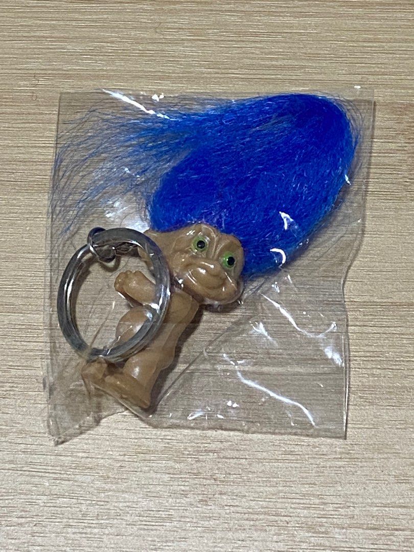 Troll with Blue Hair Keychain (Category: Plushies & Soft Toys) located in Manila. Submitted by when.the.pawn (Listing ID 1317320950, Image 1). Description: .