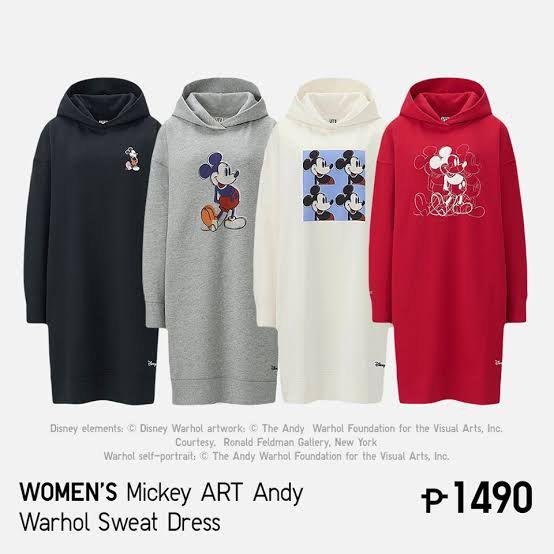 Uniqlo mickey sweater dress top