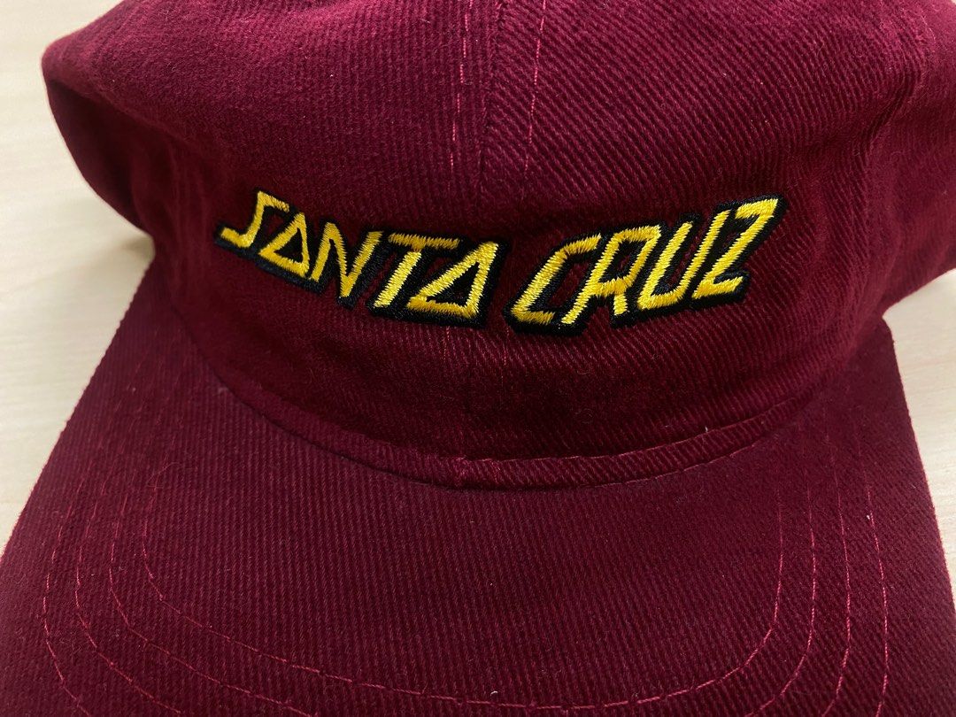 VINTAGE 90s SANTA CRUZ SKATEBOARD SNAPBACK, Men