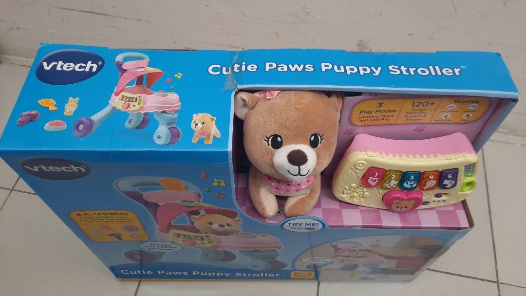 vtech Cutie Paws Puggy Stroller Carousell