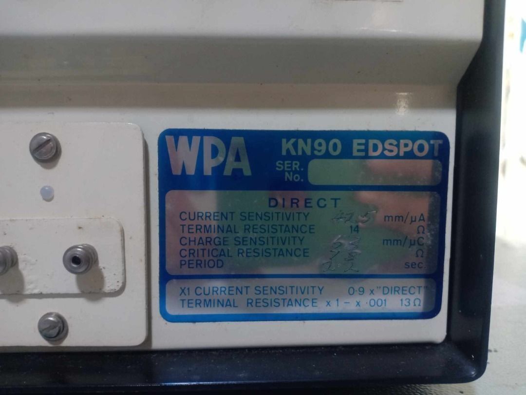 WPA EDSPOT KN90 LONG SCALE GALVANOMETER, Computers & Tech, Office ...
