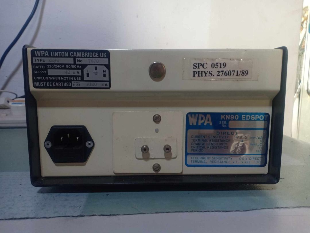 WPA EDSPOT KN90 LONG SCALE GALVANOMETER, Computers & Tech, Office ...