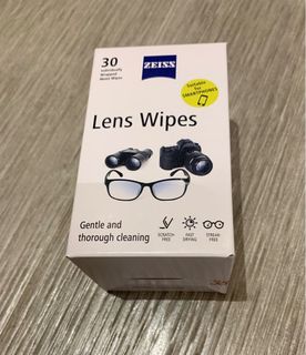 ZEISS lens wipes 光學拭鏡紙（溫和徹底清潔紙）64168214829185110