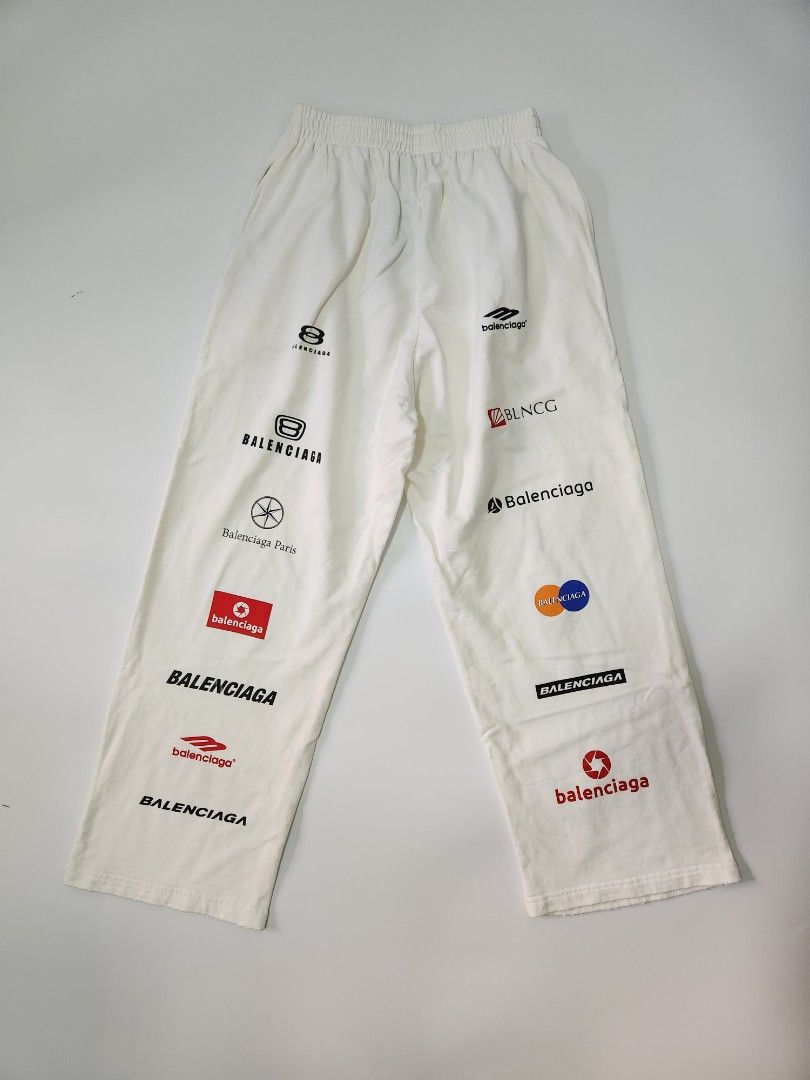 Balenciaga logo sweatpants top