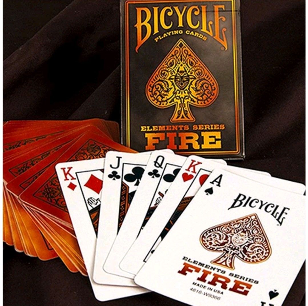 2 Bicycle Fire Elements Series Hobbies Toys Toys Games on Carousell
