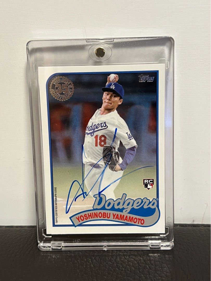 山本由伸 親筆簽名 2024 Topps Series 2 Yoshinobu Yamamoto Auto