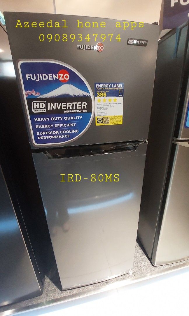 Inr 70ms FUJIDENZO REFRIGERATOR INVERTER & NON INVERTER BOTTOM FREEZER SIDE BY ...