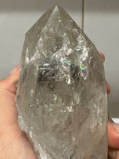 天然喜馬拉雅原石 原礦白晶柱 高頻水晶 爆彩 ❤️(送SF)64211550666626110