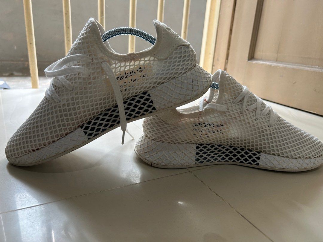 Adidas deerupt triple white sale