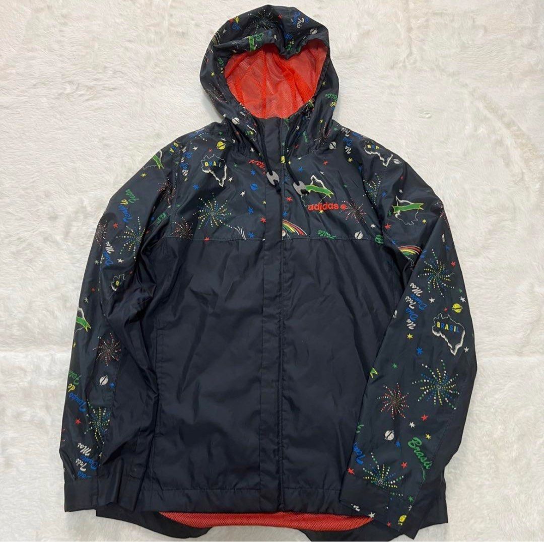 Adidas Neo Rare Brazil Jacket Windbreaker Men s Fashion Activewear on Carousell