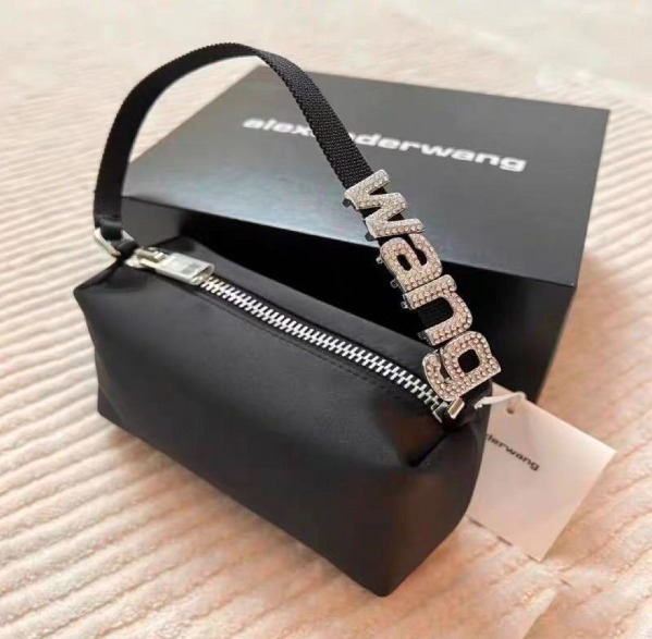 Alexander WANG Heiress Pouch in Satin Women s Fashion Bags Wallets Shoulder Bags on Carousell