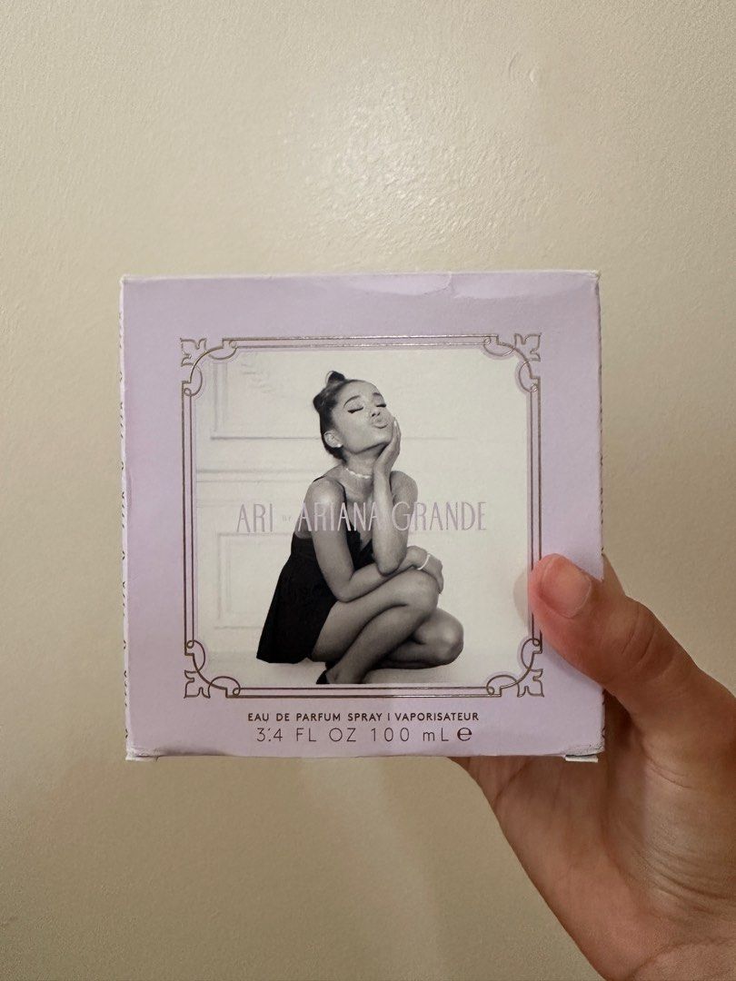 Ari by Ariana EDP 100mL (Category: Fragrance & Deodorants) located in Manila. Submitted by bechaydeclutter (Listing ID 1317459224, Image 3). Description: - Authentic - Bought at Chemist Warehouse Australia - 90% full (around 90mL) - RFS: outgrown the scent already.