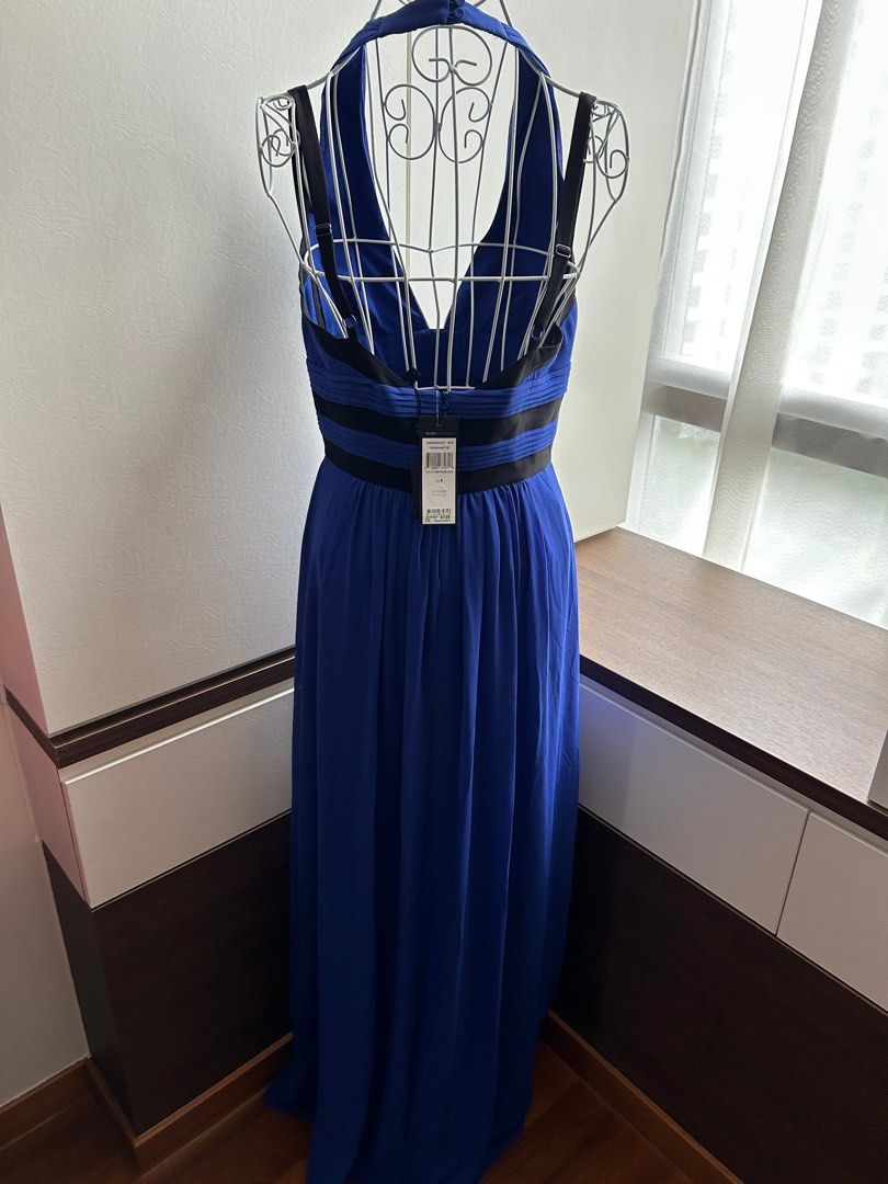bcbg royal blue dress Strapless Structured Gown Nautical Blue / 6 main image 0