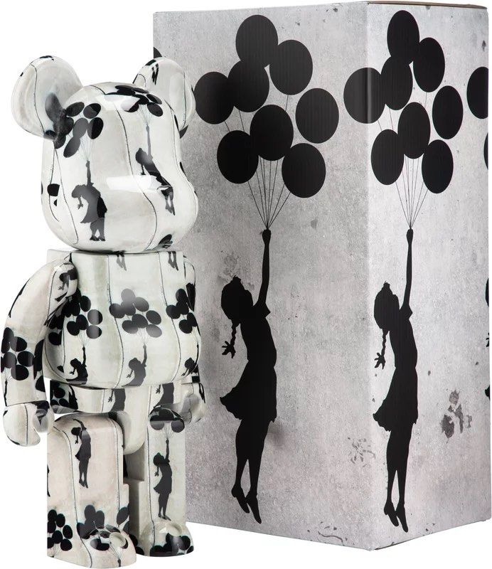 BE@RBRICK Flying Balloons Girl 1000％